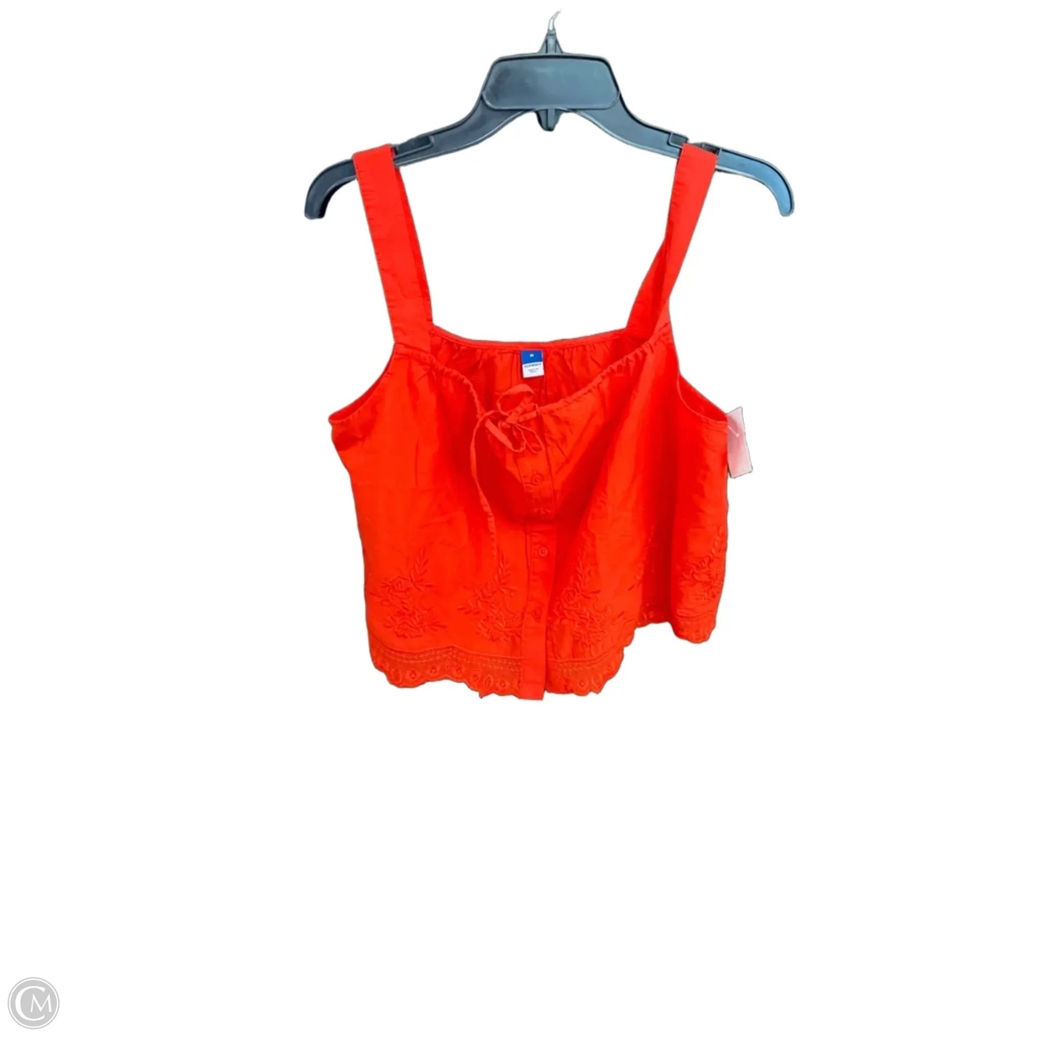 Top Sleeveless By Old Navy In Red, Size: M