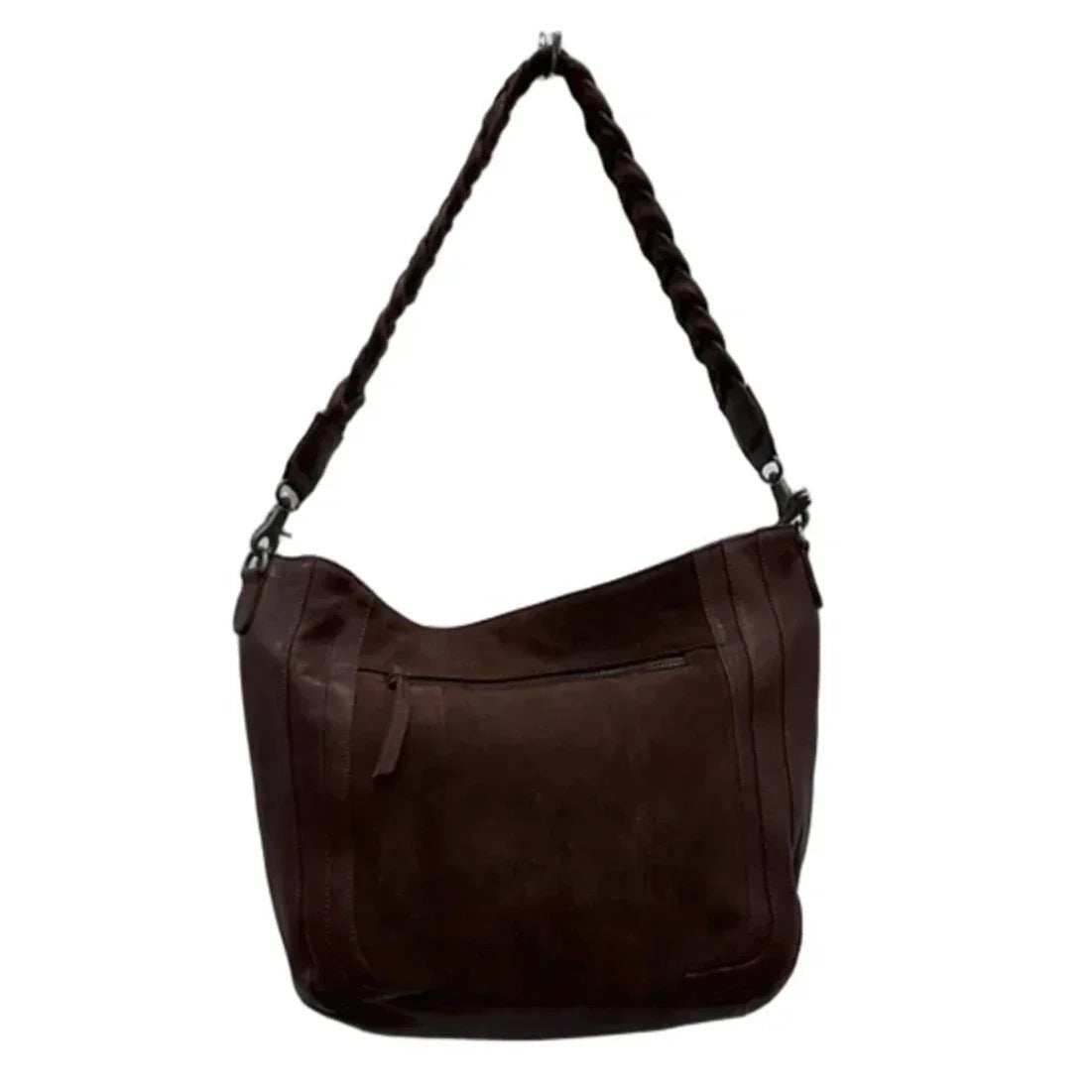 Handbag Leather By Cma, Size: Large