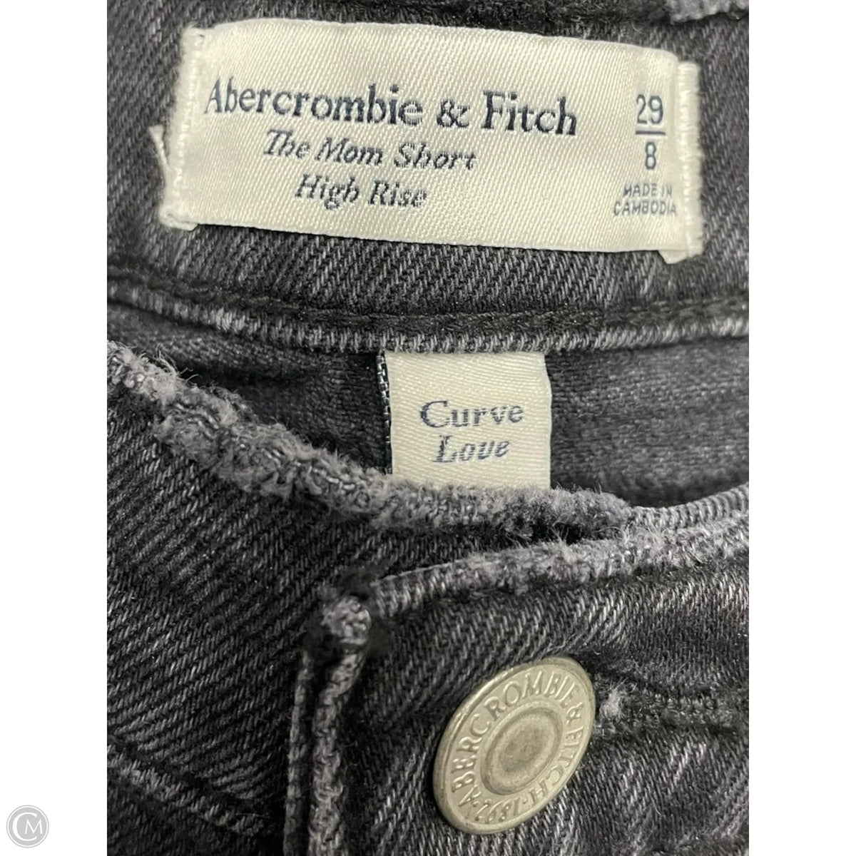 Shorts By Abercrombie And Fitch In Black, Size: 8
