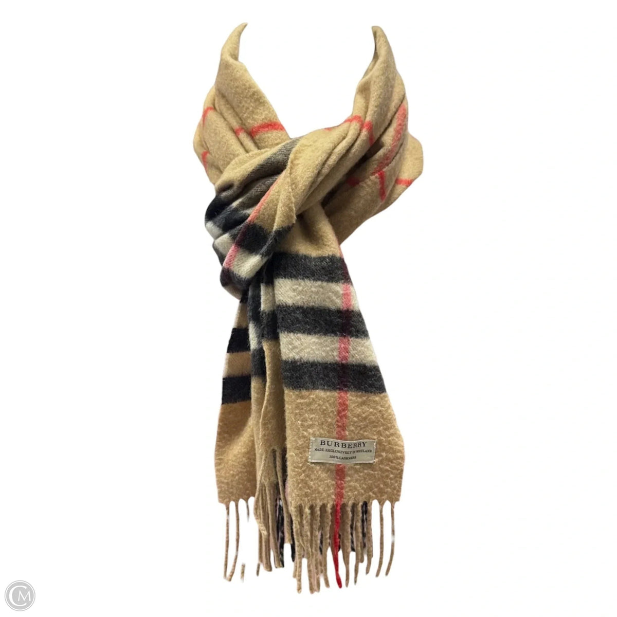 Nova Check Cashmere Scarf Luxury Designer By Burberry