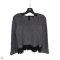 Top Long Sleeve Designer By Derek Lam In Blue & White, Size: 6