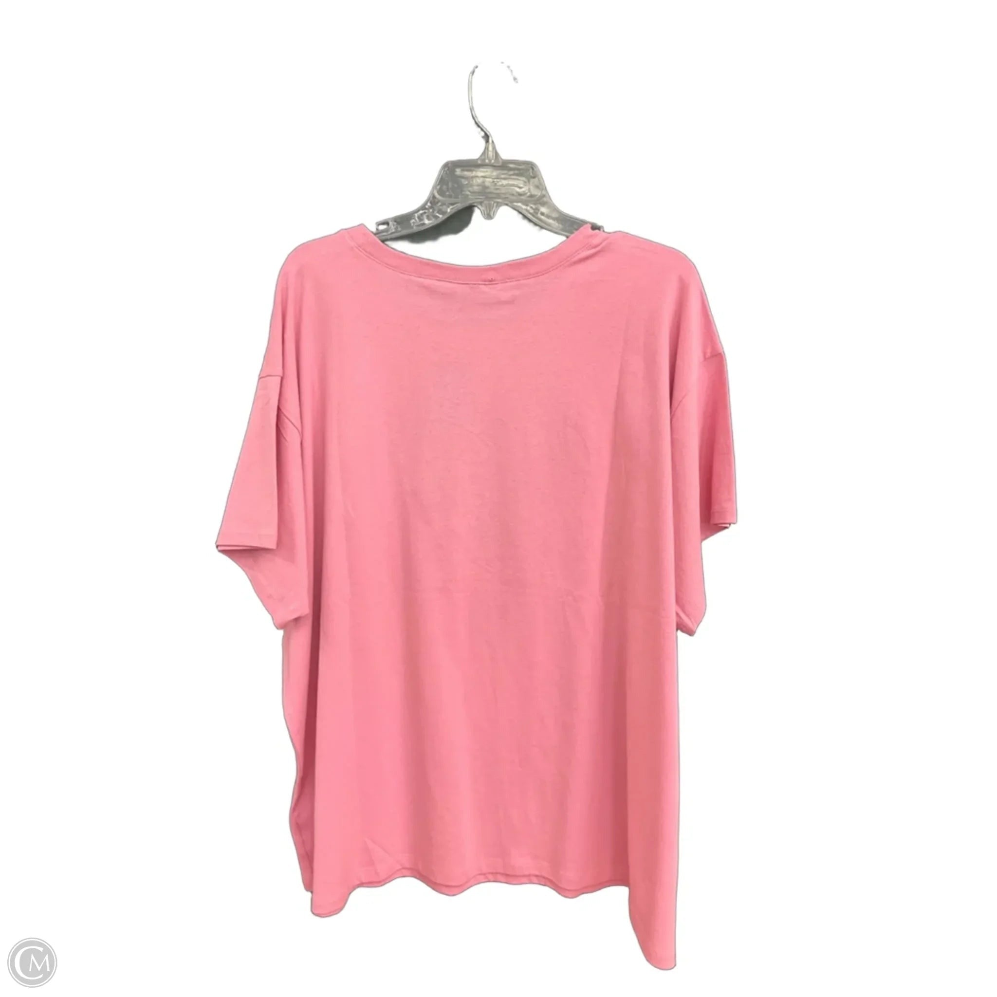 Top Short Sleeve By Torrid In Pink, Size: 4x