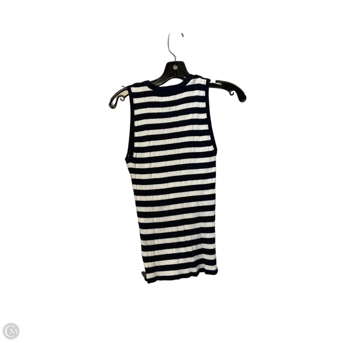 Top Sleeveless By White House Black Market In Striped Pattern, Size: M