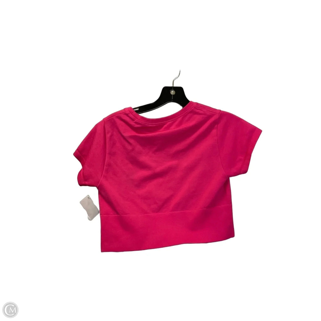 Athletic Top Short Sleeve By Aerie In Pink, Size: M