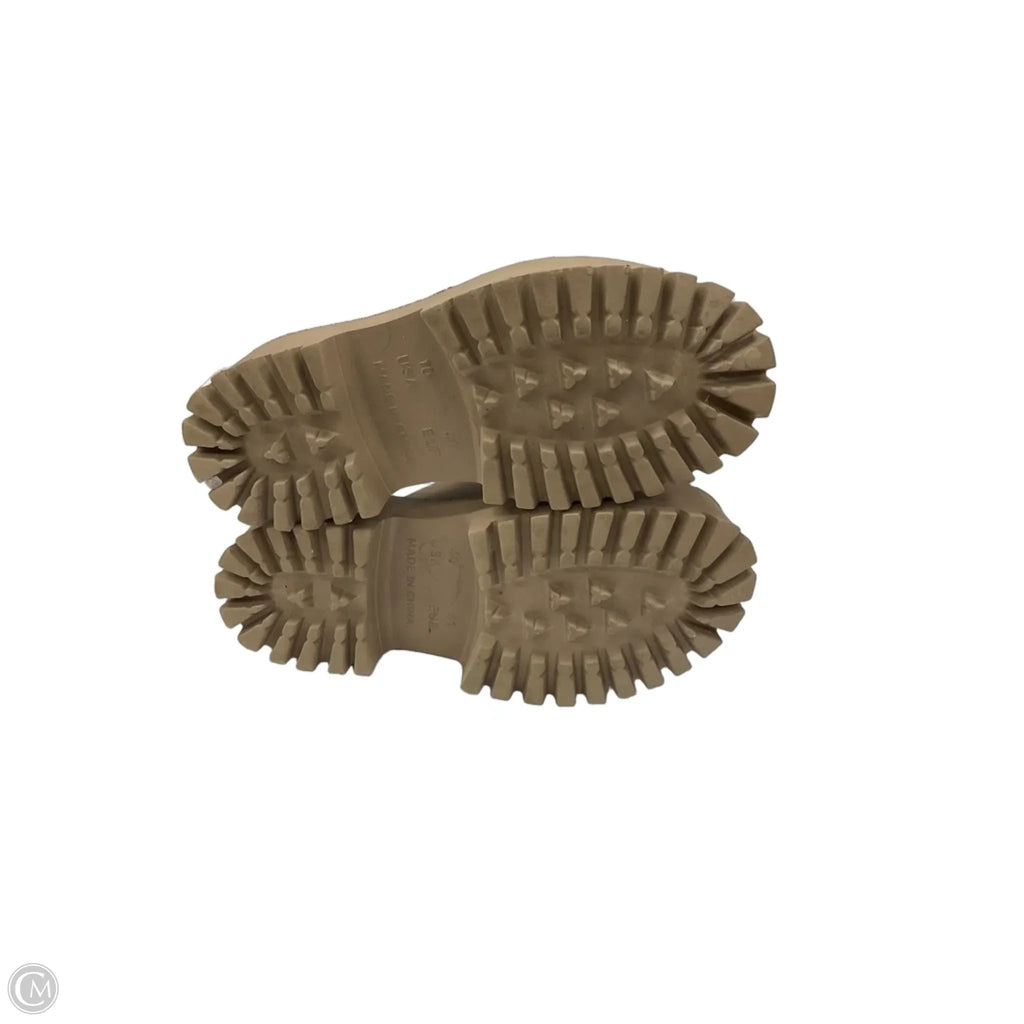 Shoes Flats By Jeffrey Campbell In Tan, Size: 10