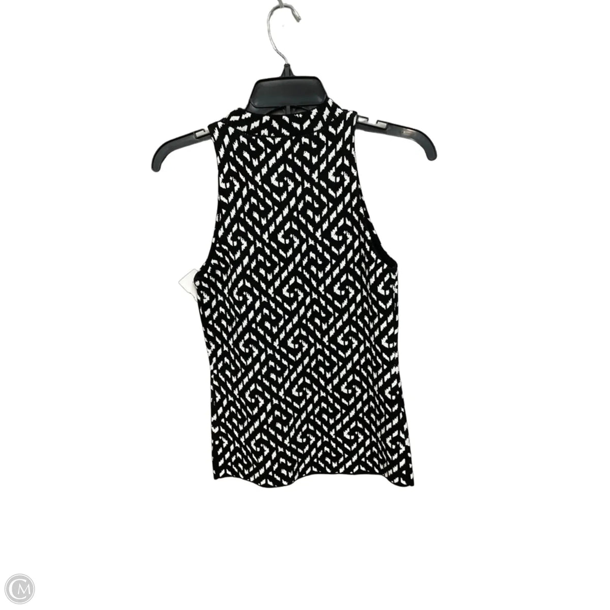 Top Sleeveless By White House Black Market In Black & White, Size: Xs