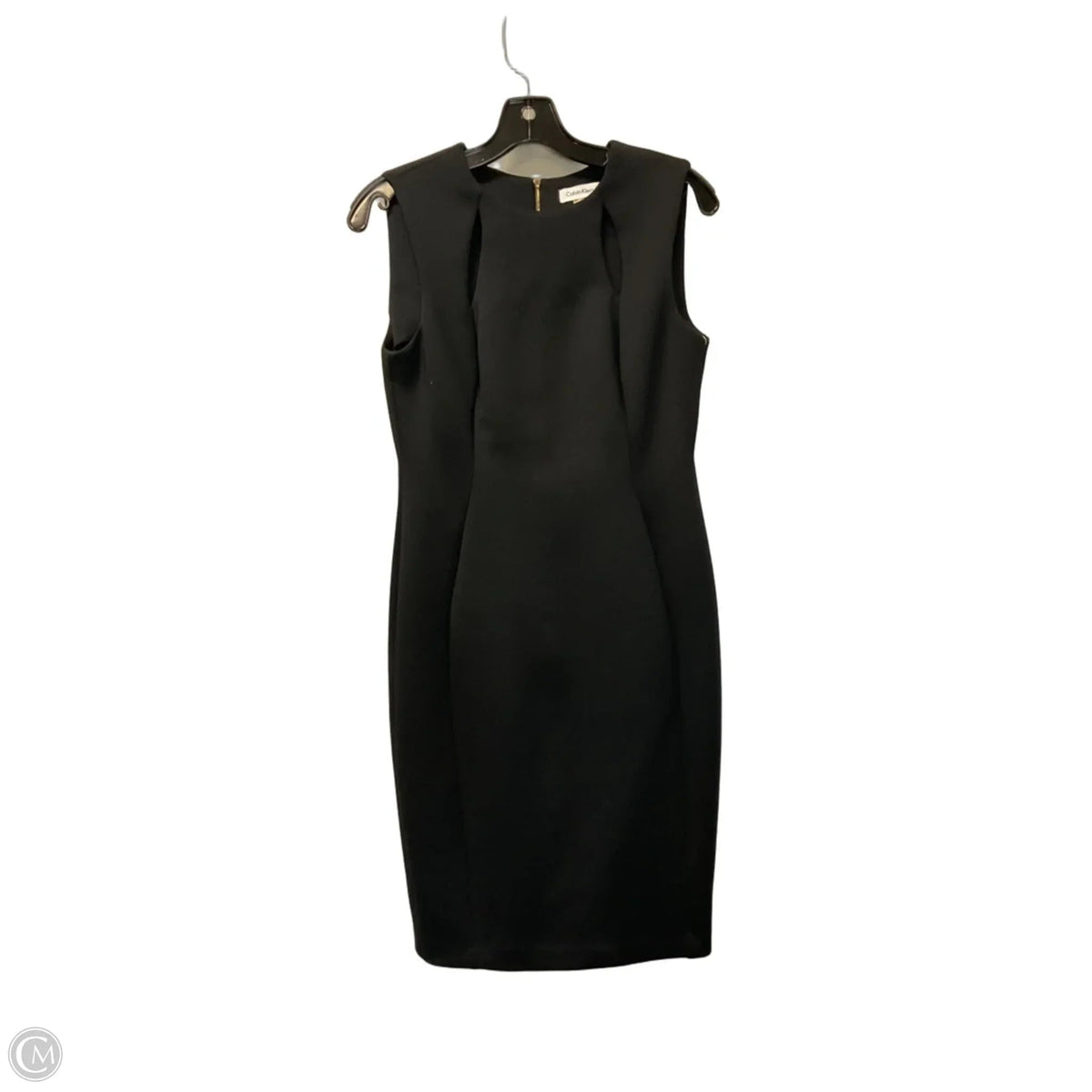 Dress Work By Calvin Klein In Black, Size: 6
