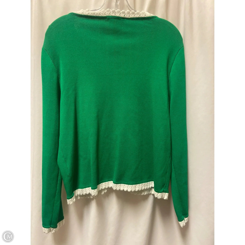 Cardigan By Nanette By Nanette Lepore In Green, Size: L