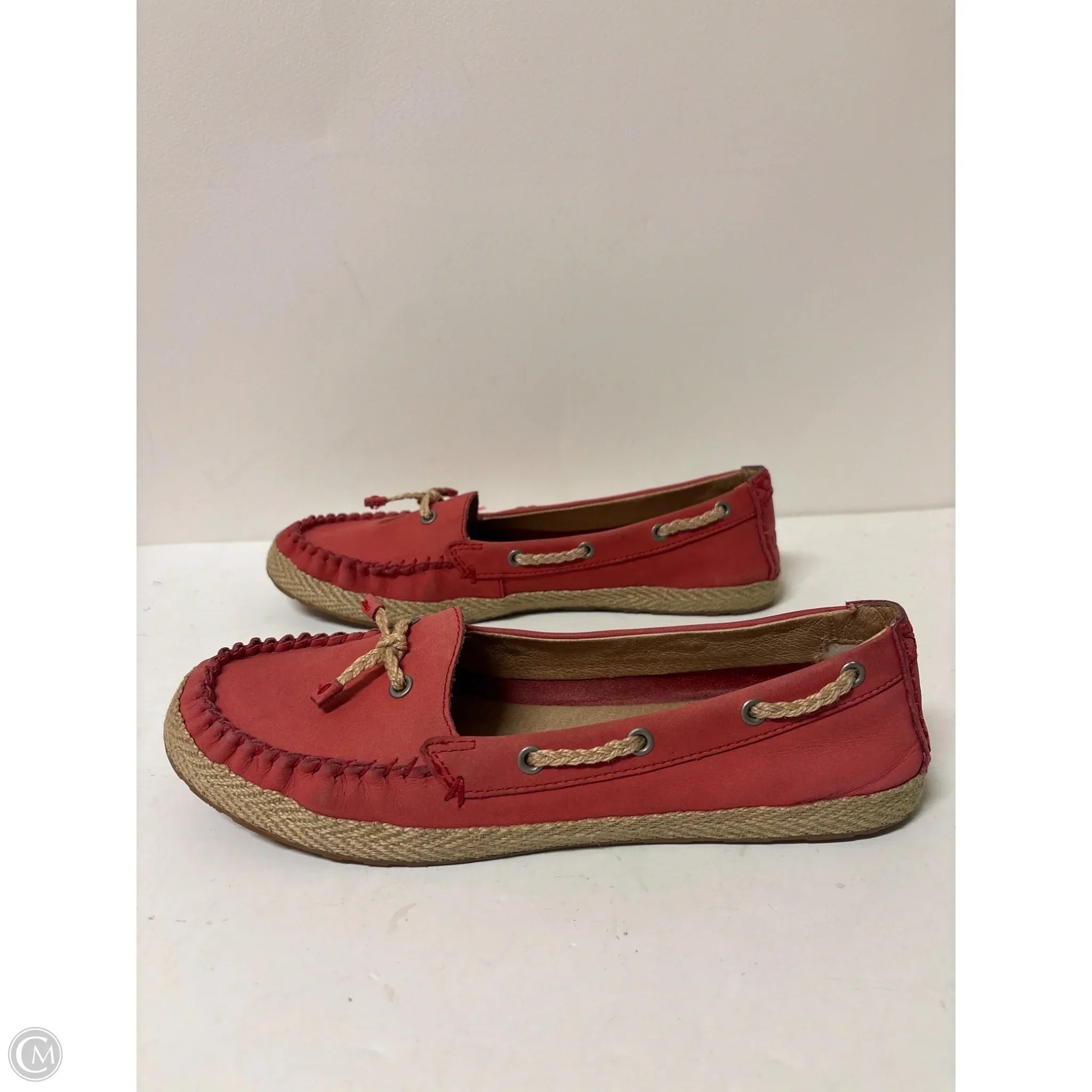 Shoes Designer By Ugg In Pink, Size: 9.5