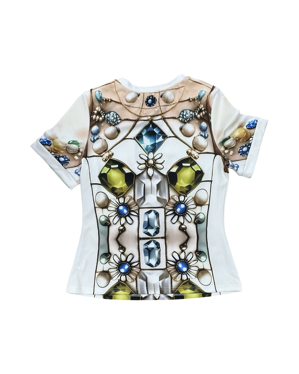 Top Ss By Stylewe In White, Size:Xl