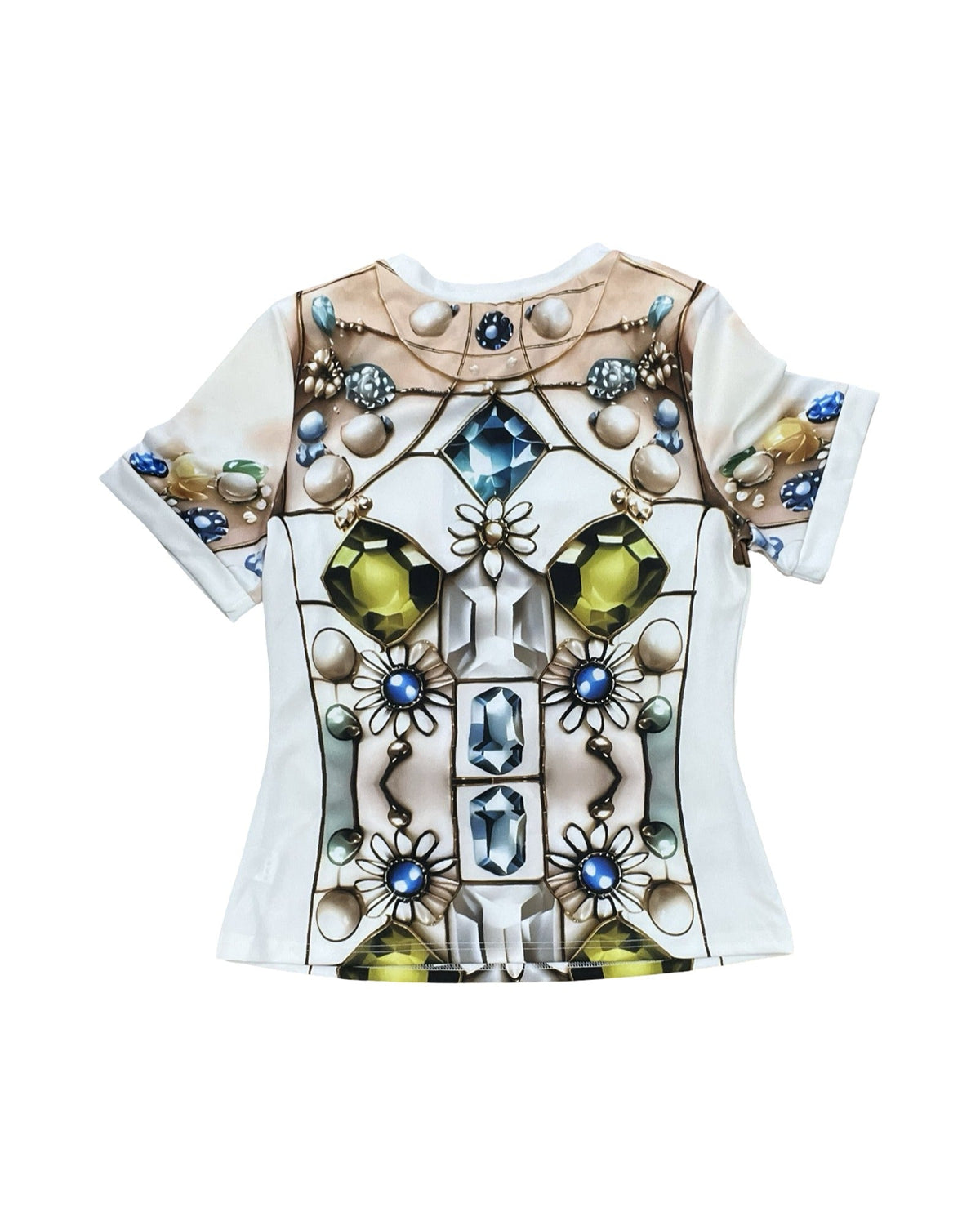 Top Ss By Stylewe In White, Size:Xl