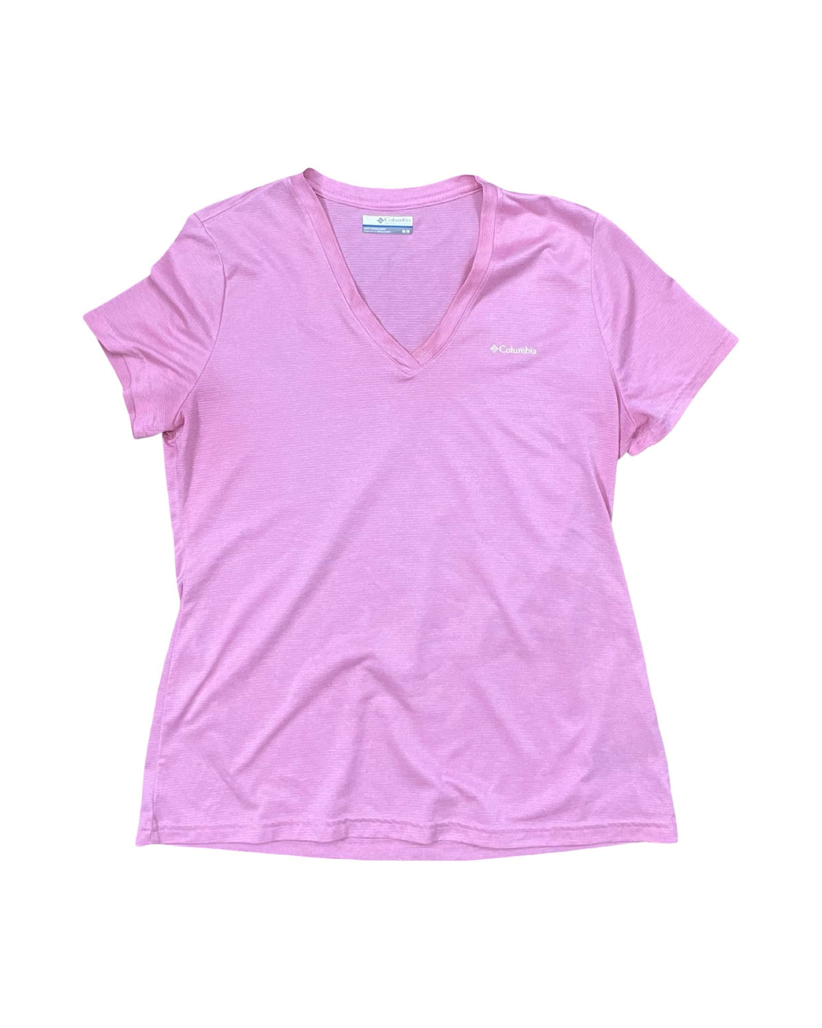Athletic Top Ss By Columbia In Pink, Size:M