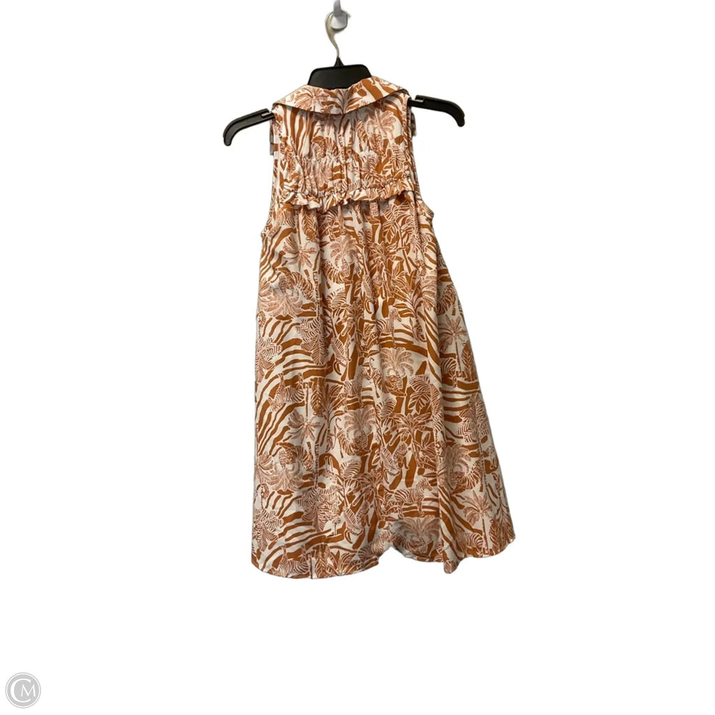 Dress Casual Short By Entro In Orange, Size: S
