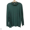 Top Long Sleeve By Chicos In Green, Size: 1x