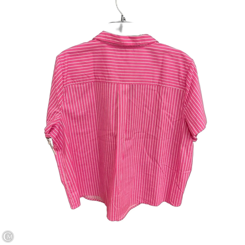 Top Short Sleeve By J. Crew In Pink, Size: Xxl