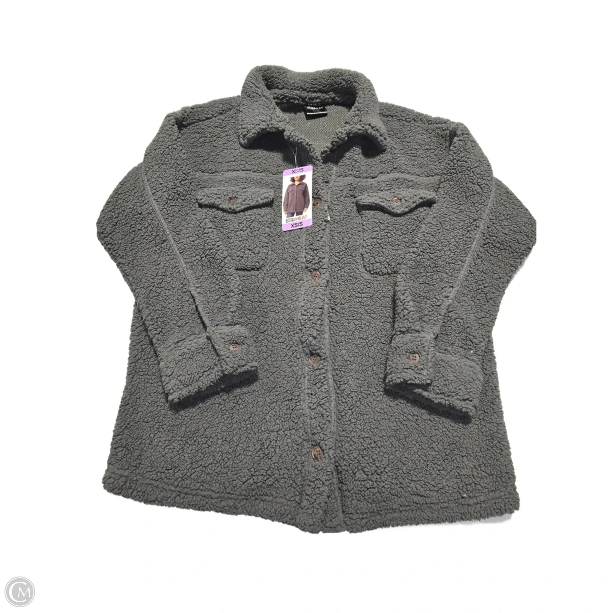 Top Long Sleeve By 32 Degrees In Green, Size: Xs