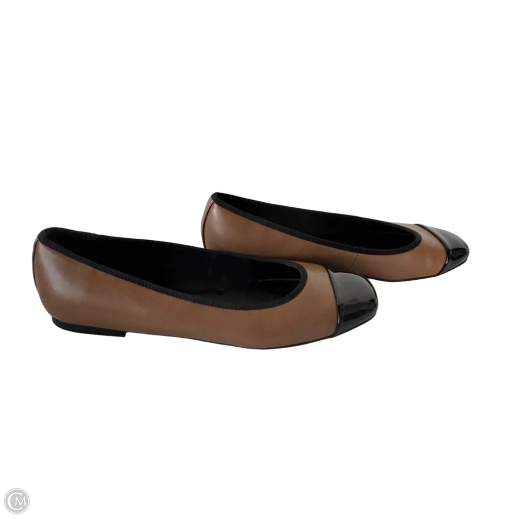 Shoes Flats By Nine West In Black & Brown, Size: 10