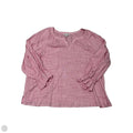 Top Long Sleeve By Tommy Bahama In Red, Size: Xl