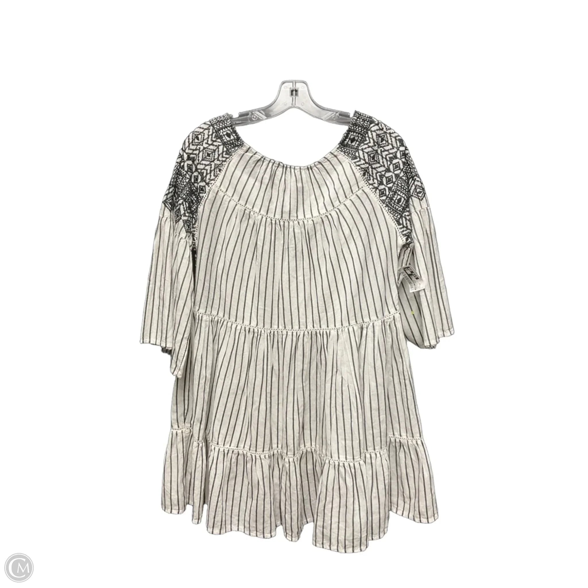 Dress Casual Short By Free People In Striped Pattern, Size: Xs