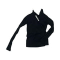 Athletic Top Ls Collar By Athleta In Black, Size:Xs