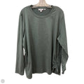 Top Long Sleeve By Chicos In Green, Size: 1x