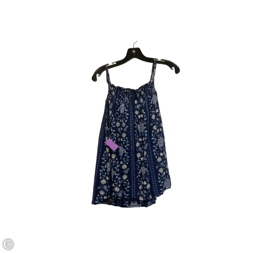 Top Sleeveless By Old Navy In Blue, Size: Xl