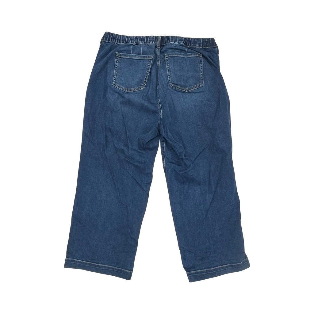 Jeans Wide Leg By Torrid In Blue Denim, Size:30