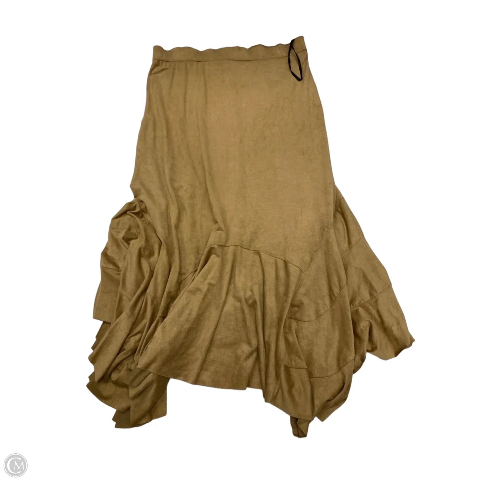 Skirt Set 2pc By Coco Bianco In Tan, Size: M