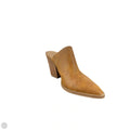 Boots Ankle Heels By Abound In Brown, Size: 8