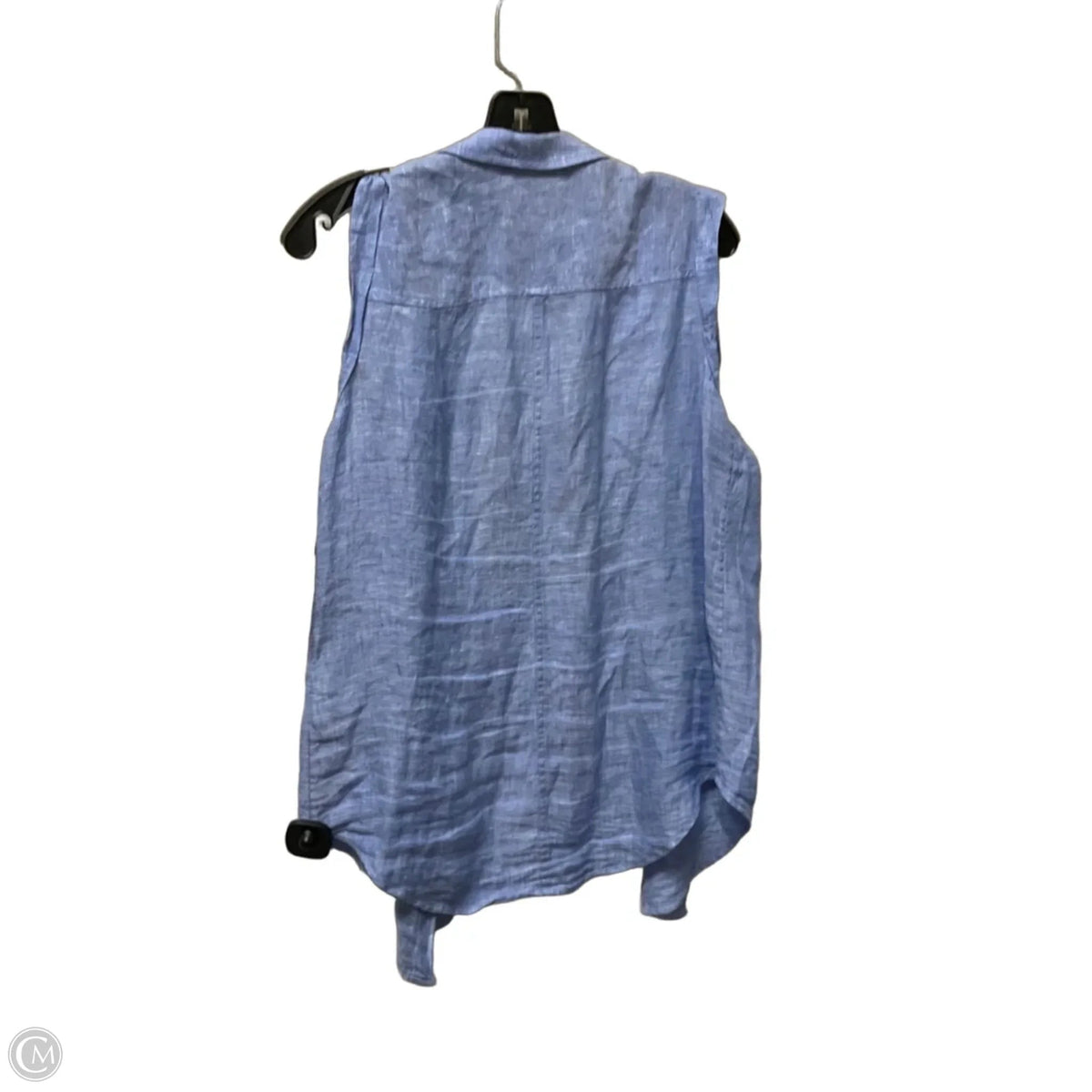 Top Sleeveless Designer By Lilly Pulitzer In Blue, Size: M