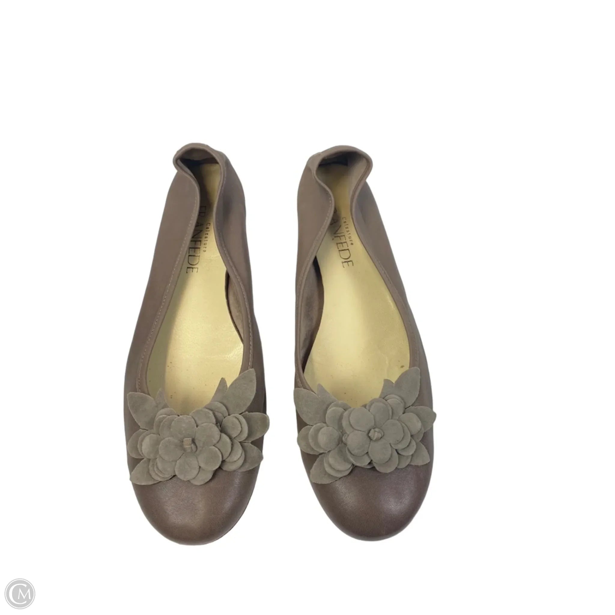 Shoes Flats By Cmc In Taupe, Size: 10.5 (41)