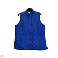 Vest Puffer & Quilted By Kim Rogers In Blue, Size: Xl