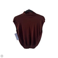 Vest Sweater By Ann Taylor In Brown, Size: Xxs