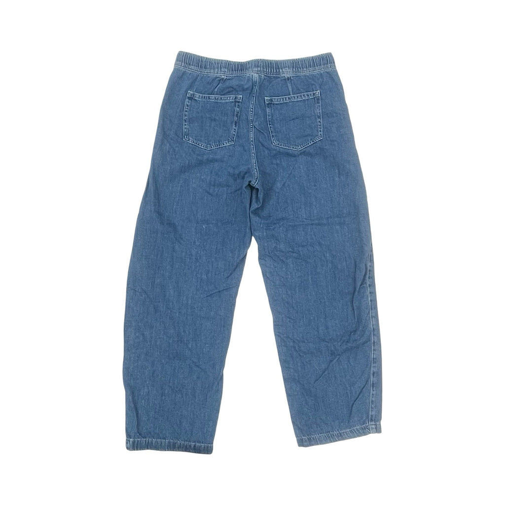 Jeans Wide Leg By Gap In Blue Denim, Size:L