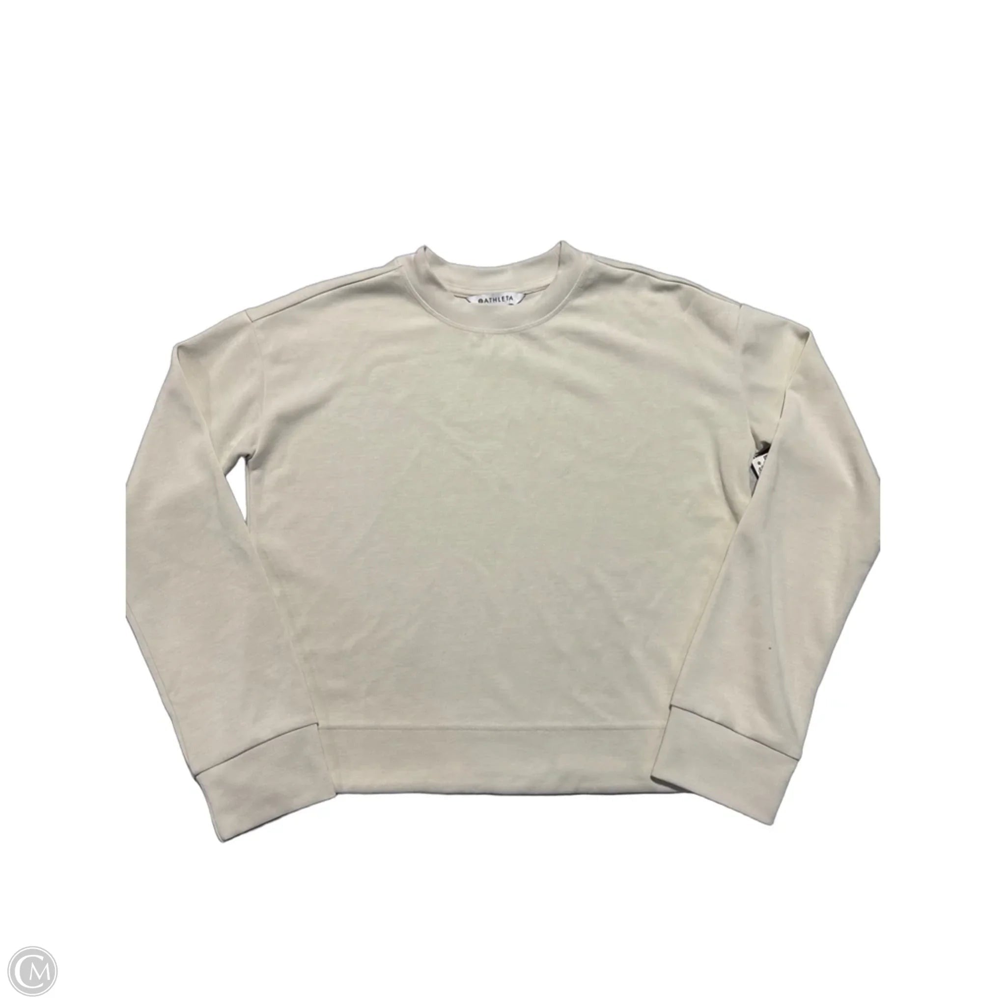Top 2pc Long Sleeve By Athleta In Cream, Size: Xs