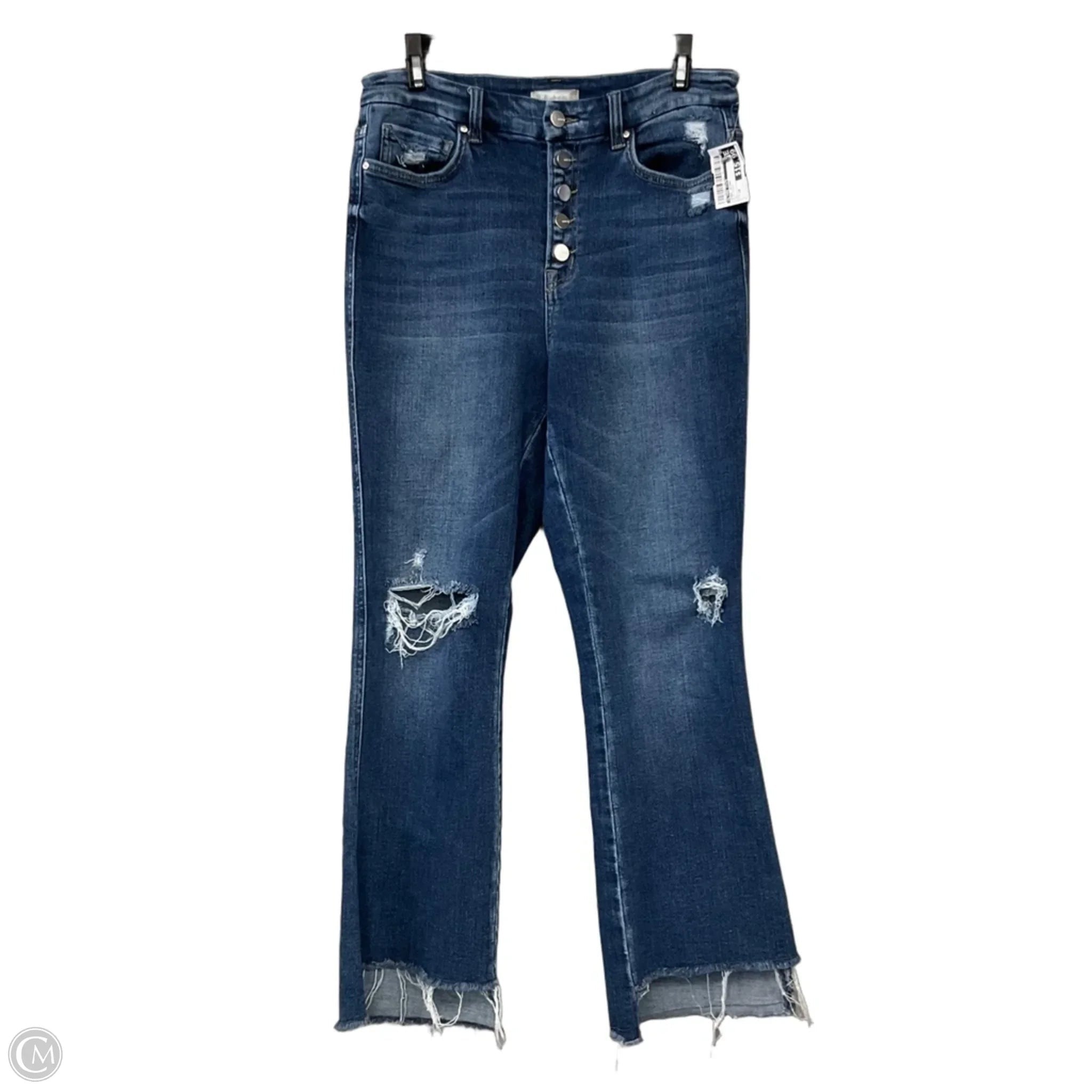 Jeans Skinny By Altard State In Blue Denim, Size: 10