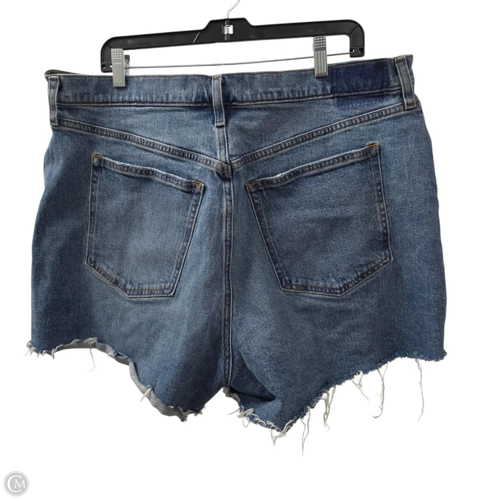 Shorts By Abercrombie And Fitch In Blue Denim, Size: 18