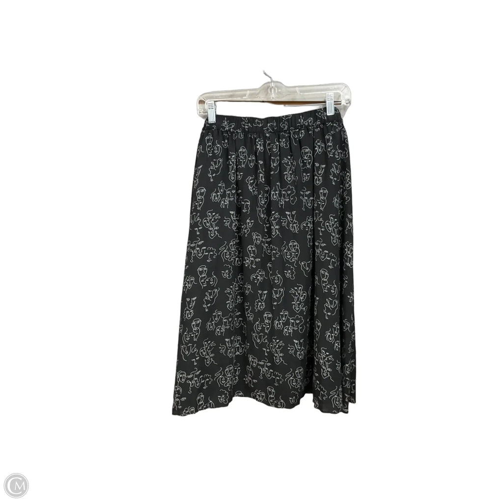 Skirt Midi By A New Day In Black, Size: 12