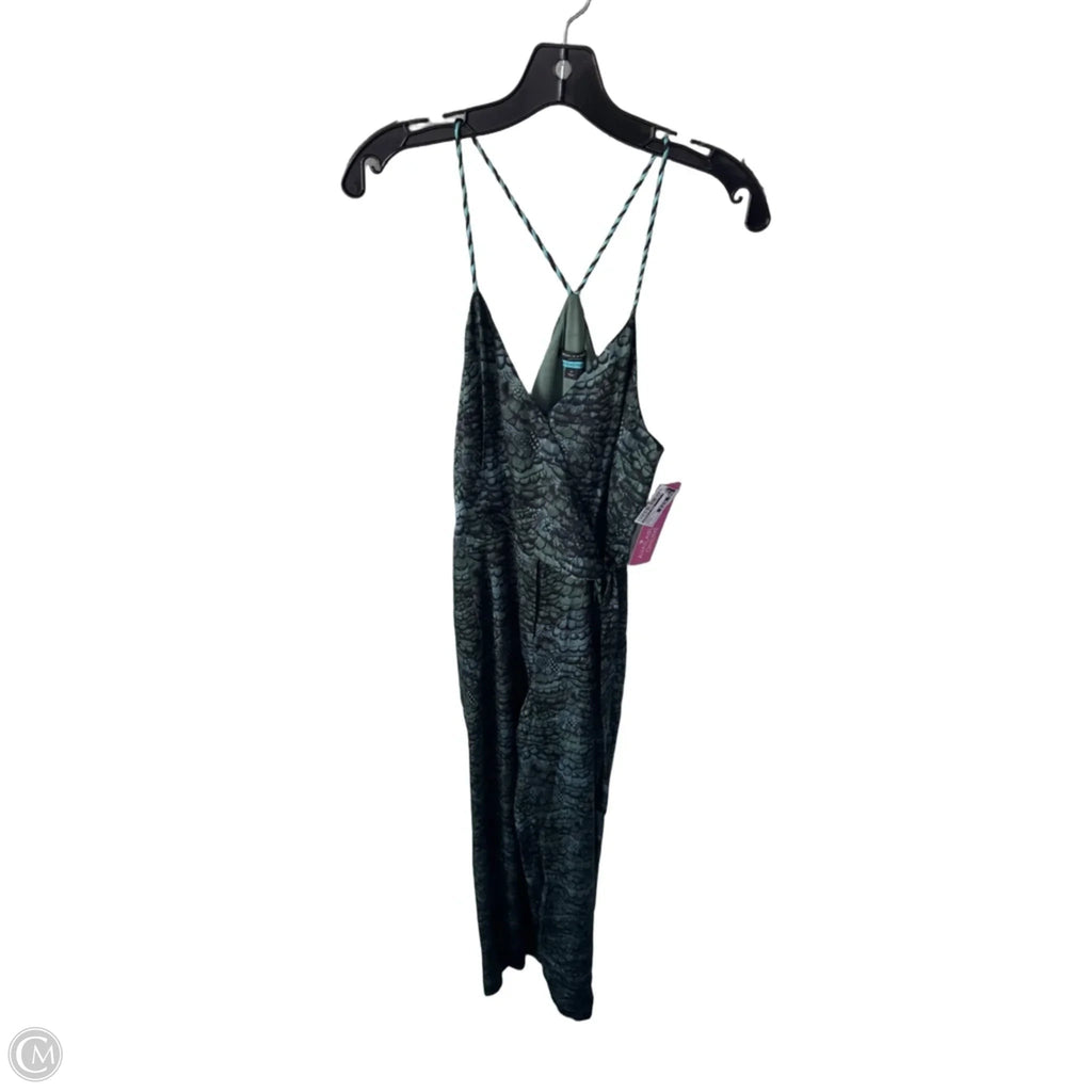 Jumpsuit By Scotch & Soda In Black & Green, Size: S