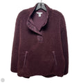 Athletic Sweatshirt Crewneck By Athleta In Maroon, Size: L