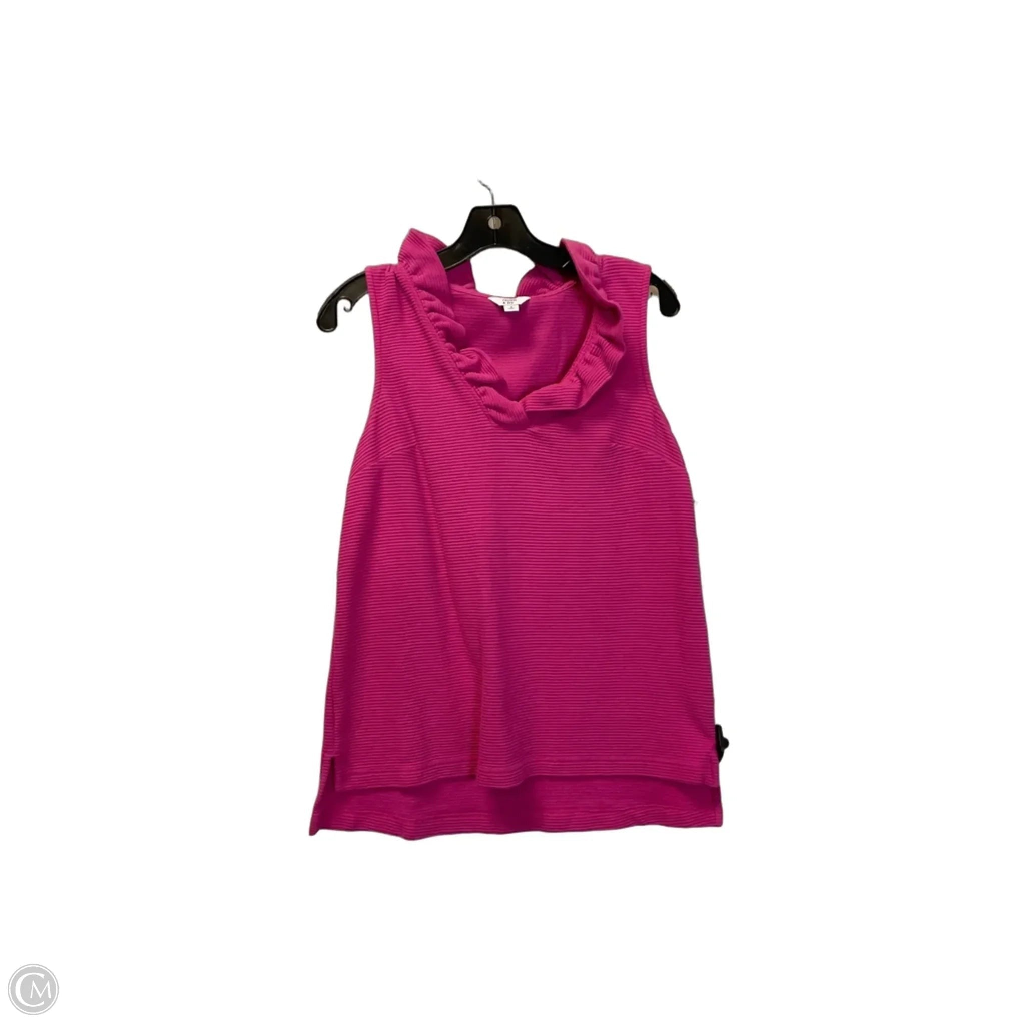 Top Sleeveless By Crown And Ivy In Pink, Size: S