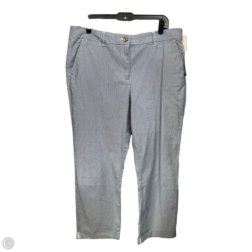 Pants Other By Nautica In Striped Pattern, Size: 16