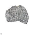 Top Long Sleeve By Cloth & Stone In Plaid Pattern, Size: M