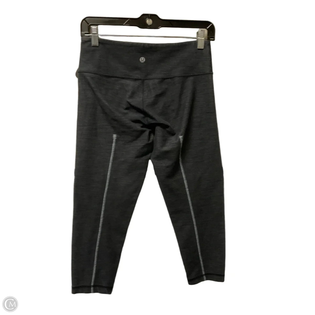 Athletic Capris By Lululemon In Grey, Size: 6
