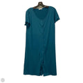Dress Casual Midi By Ekouaer In Blue, Size: M