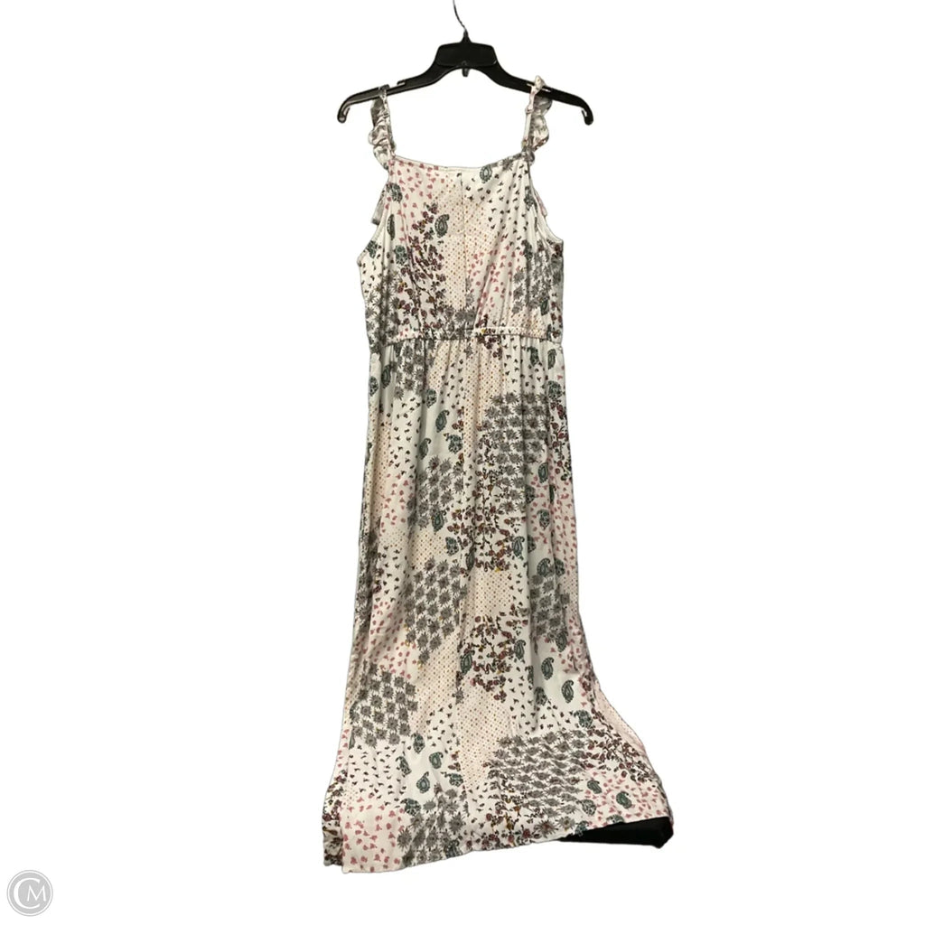 Dress Casual Maxi By Maurices In White, Size: S