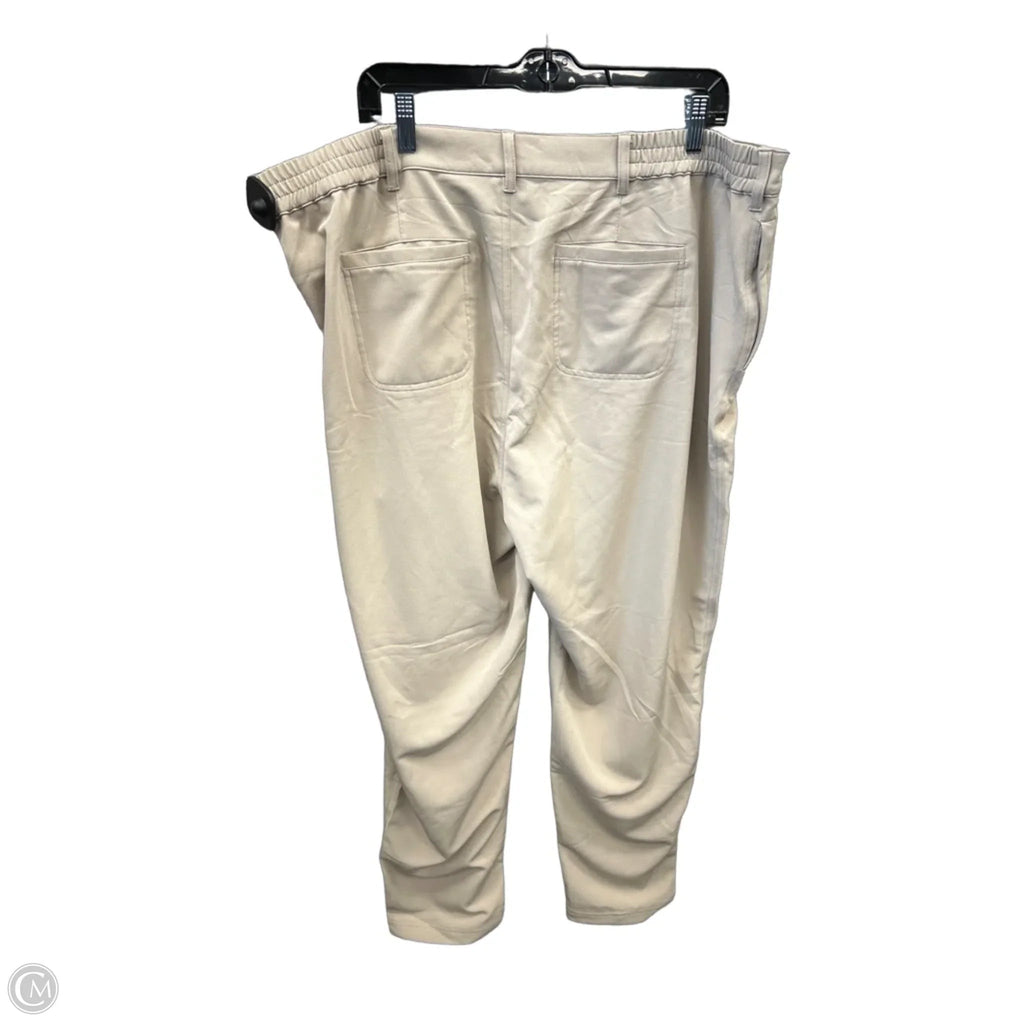 Athletic Pants By 32 Degrees In Tan, Size: Xxl