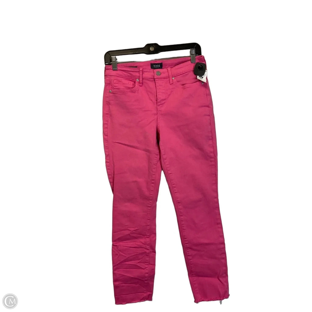 Jeans Skinny By Not Your Daughters Jeans In Pink Denim, Size: 4
