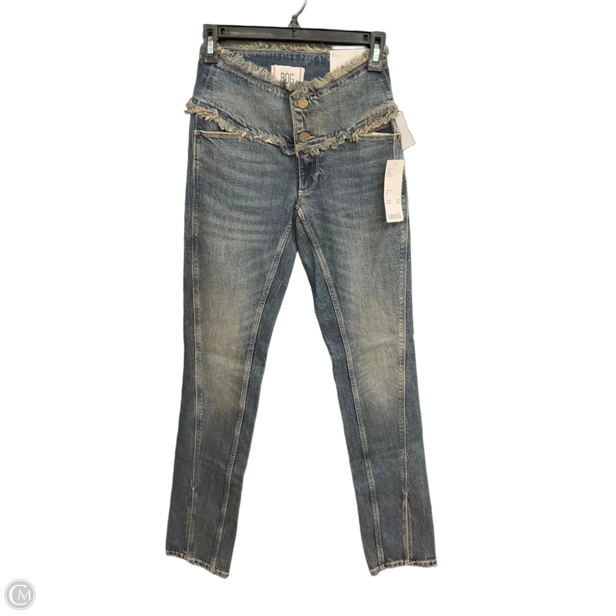 Jeans Skinny By Bdg In Blue Denim, Size: 0