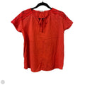 Top Short Sleeve By Gap In Orange, Size: Xs